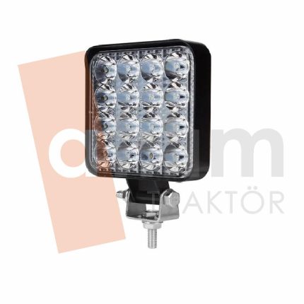 Fiat Traktör Led Lamba-16 Led Lambalı-Kare
