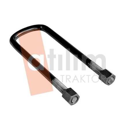Römork U Bağlantısı-18cm-Köşeli