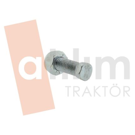 Traktör Pulluk Bıçak Civatası-Somunlu-Ünlü