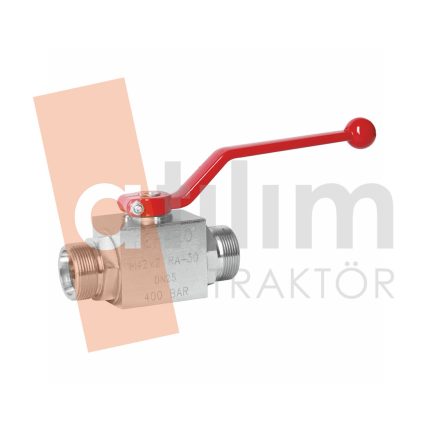 3/8 BSP Hidrolik 2 Yollu Küresel Vana
